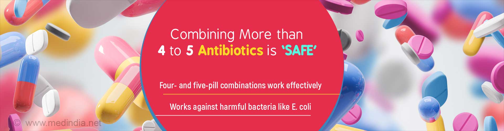 Combining 4 to 5 Antibiotics can Help Kill Harmful Bacteria