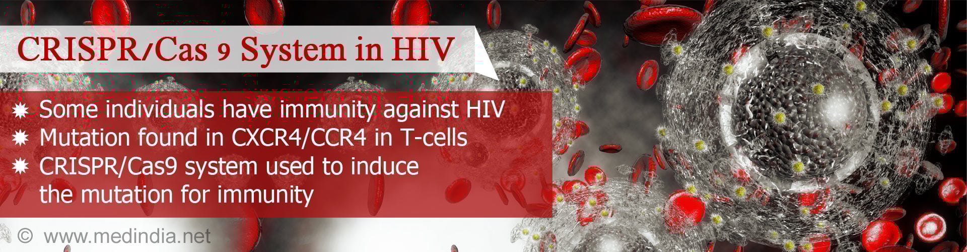 CRISPR System Provide Immunity & Raise Hopes for a Better Cure for AIDS CRISPR System Provide Immunity & Raise Hopes for a Better Cure for AIDS