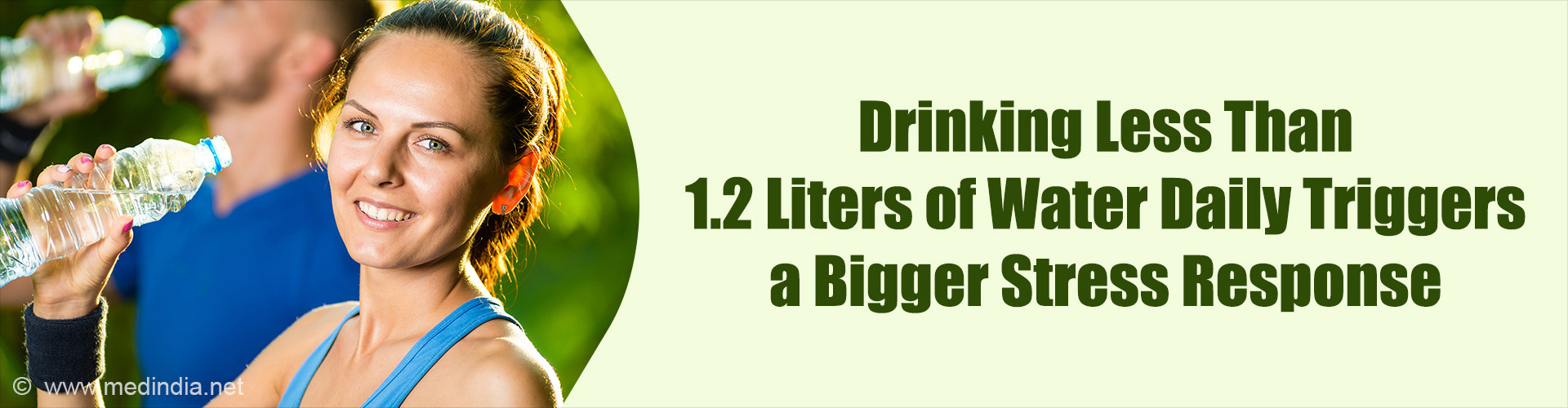 Drink Up or Stress Out: Low Water Intake Triggers Stress Hormones