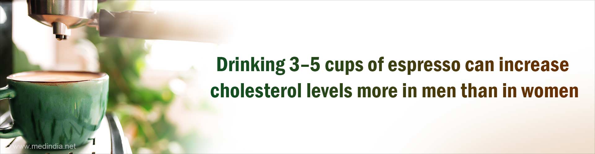 Coffee Impacts Men and Women's Cholesterol Levels Differently Here's Why