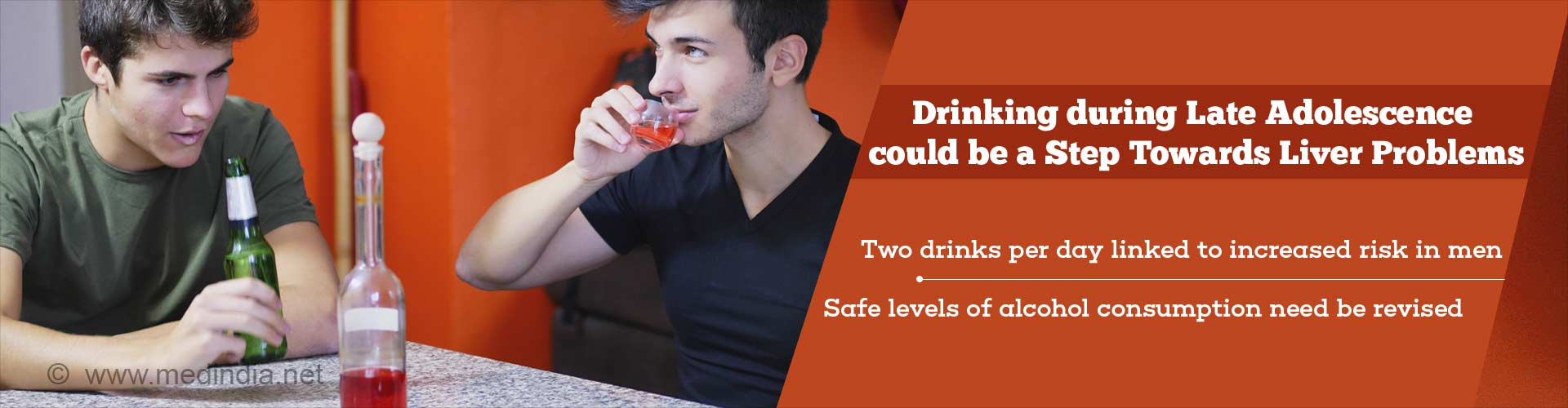 Alcohol Consumption in Late Adolescence can lead to Chronic Liver Disease Later on