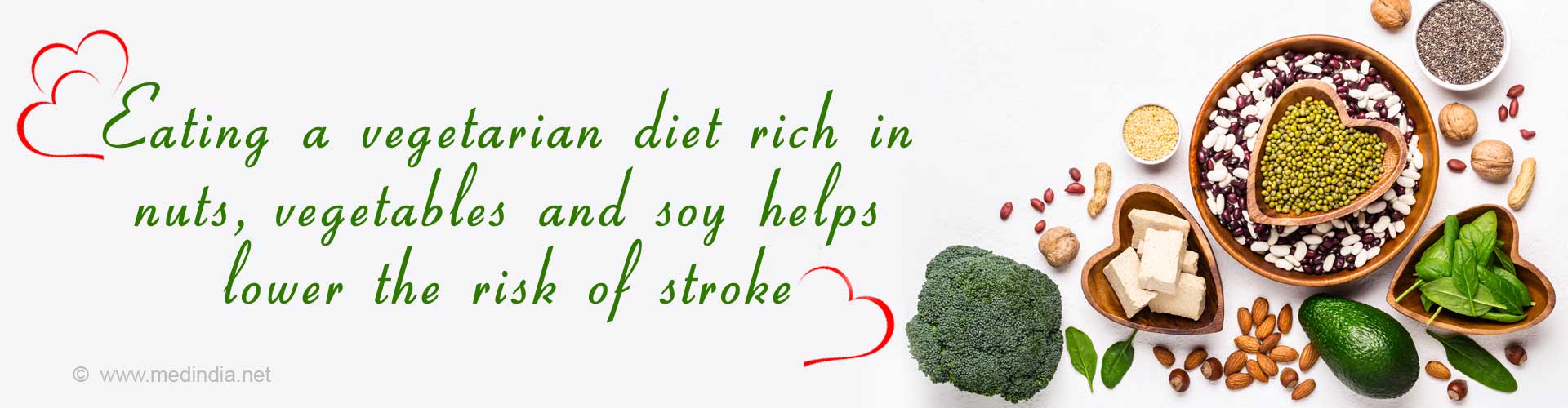 Vegetarian Diet Lowers Stroke Risk
