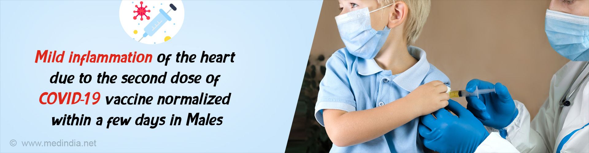 Second Dose of COVID-19 Vaccine Linked to Heart Inflammation in Males