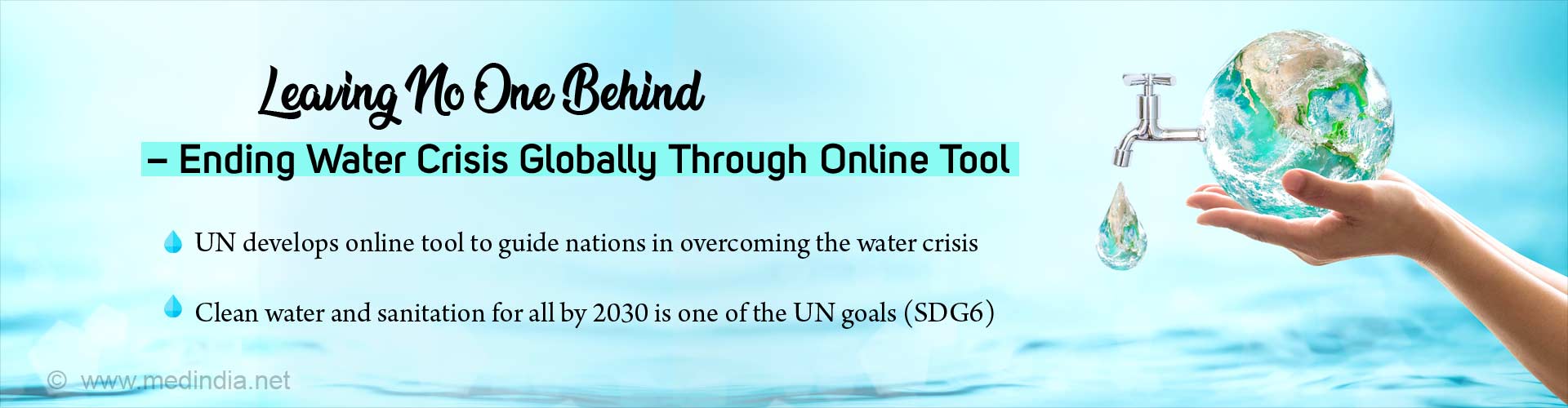 Clean Water and Sanitation For All By 2030