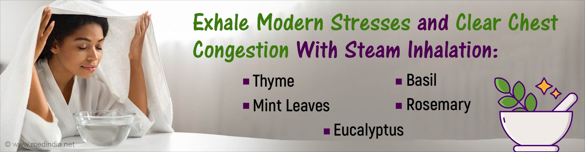 DIY Steam Therapy and Healing Benefits of Herbs