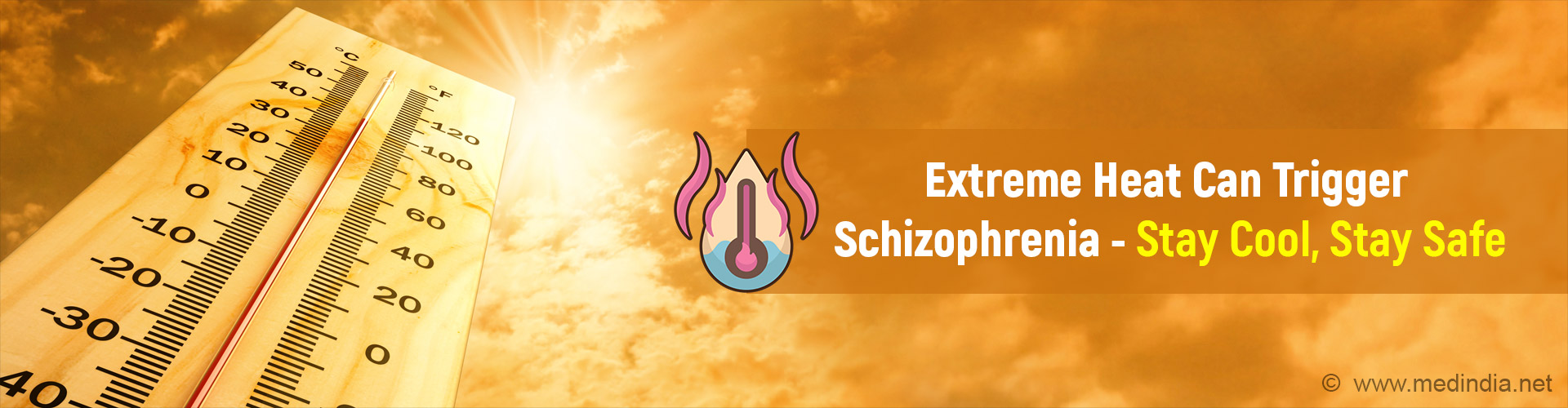How Extreme Heat Waves Trigger Schizophrenia