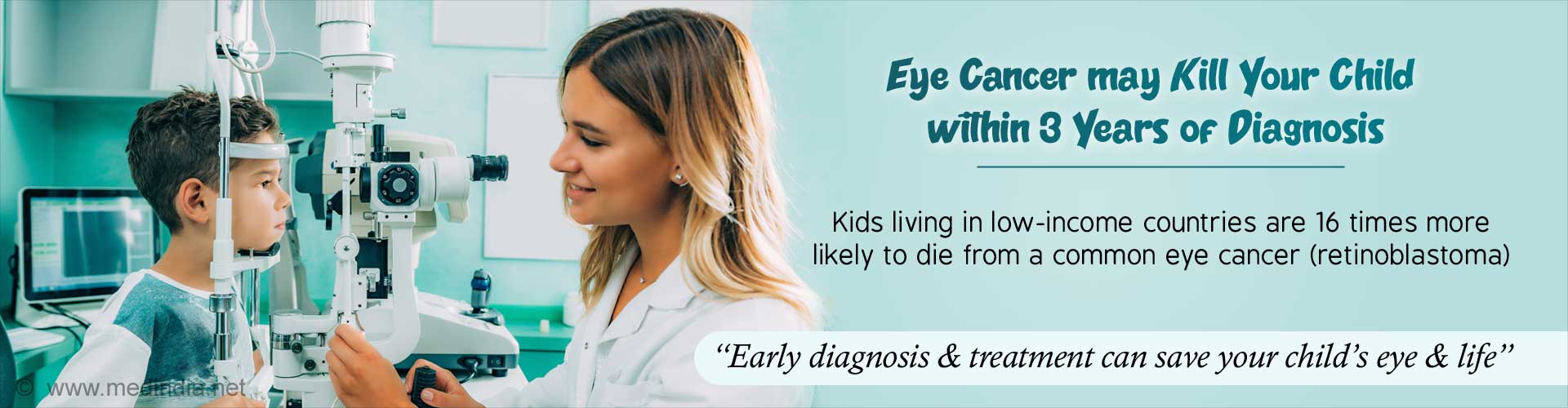 Common Eye Cancer may Up Death Risk in Kids of Low-income Families