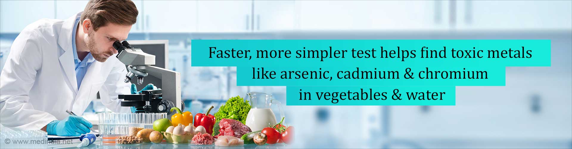 Novel Combination of Techniques Detects Heavy Metals in Food and Water Novel Combination of Techniques Detects Heavy Metals in Food and Water