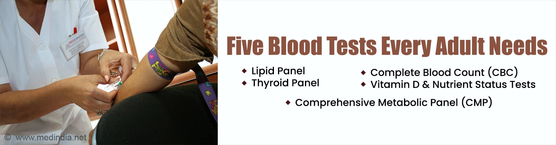 Top 5 Blood Tests You Should Take Before It's Too Late