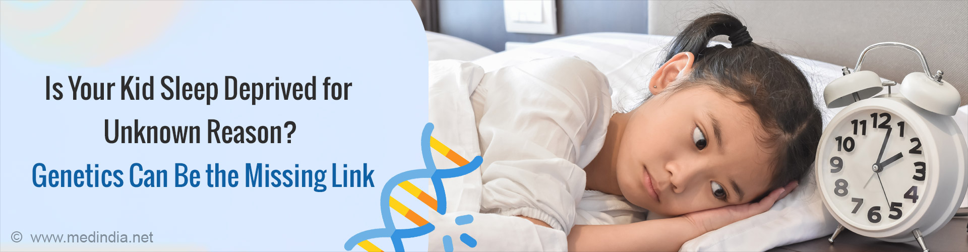 How Kid's Genes Influence Poor Sleep?