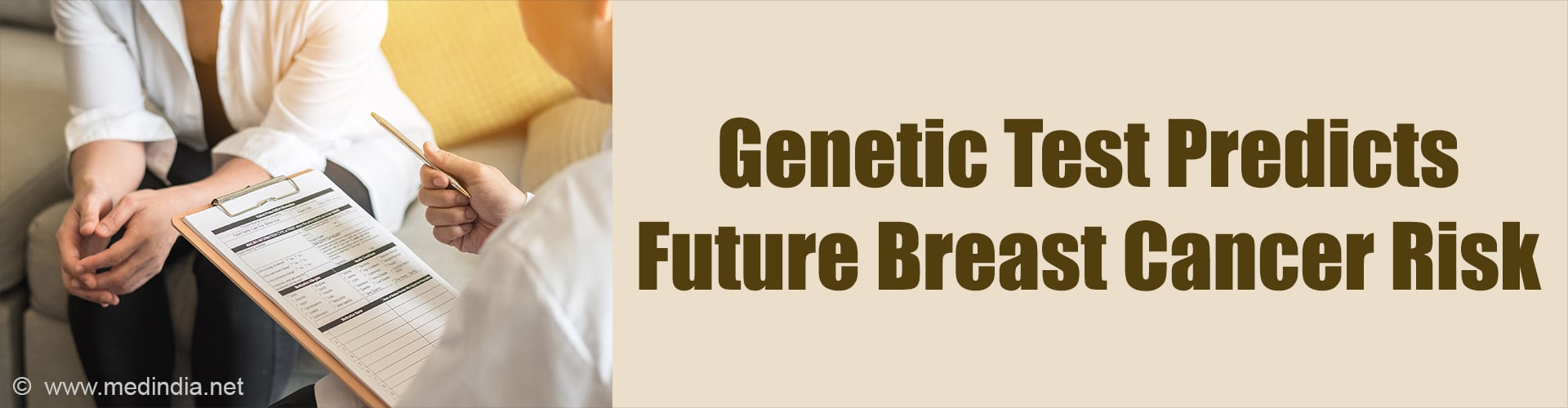 New Genetic Score May Forecast Breast Cancer Risk