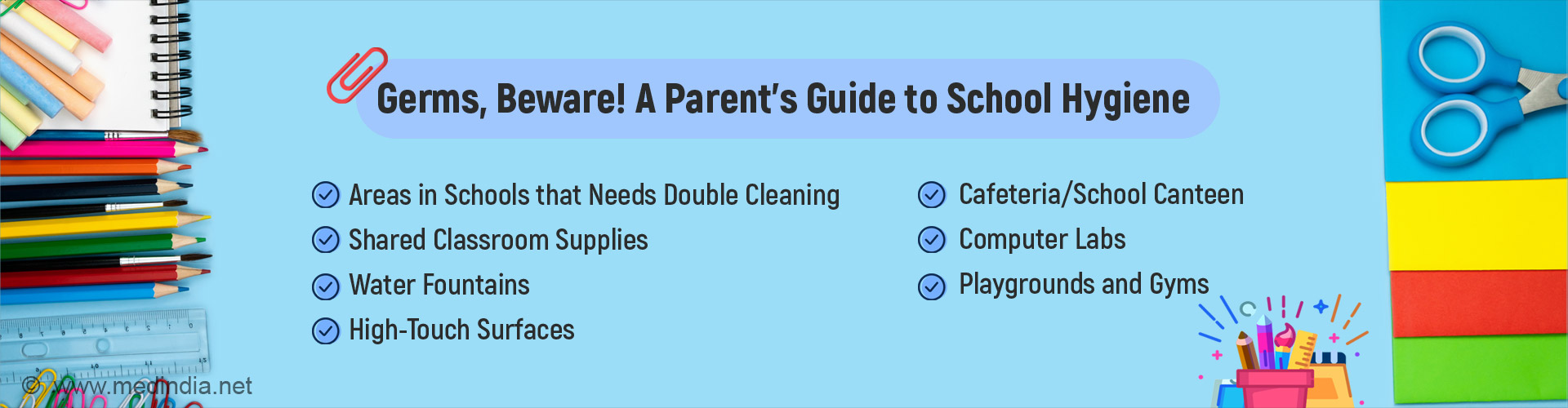 Germs, Beware! A Parent's Guide to School Hygiene