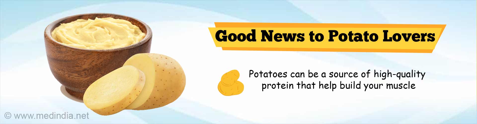 Potato Power: High Quality Protein in Spuds Build Women`s Muscle