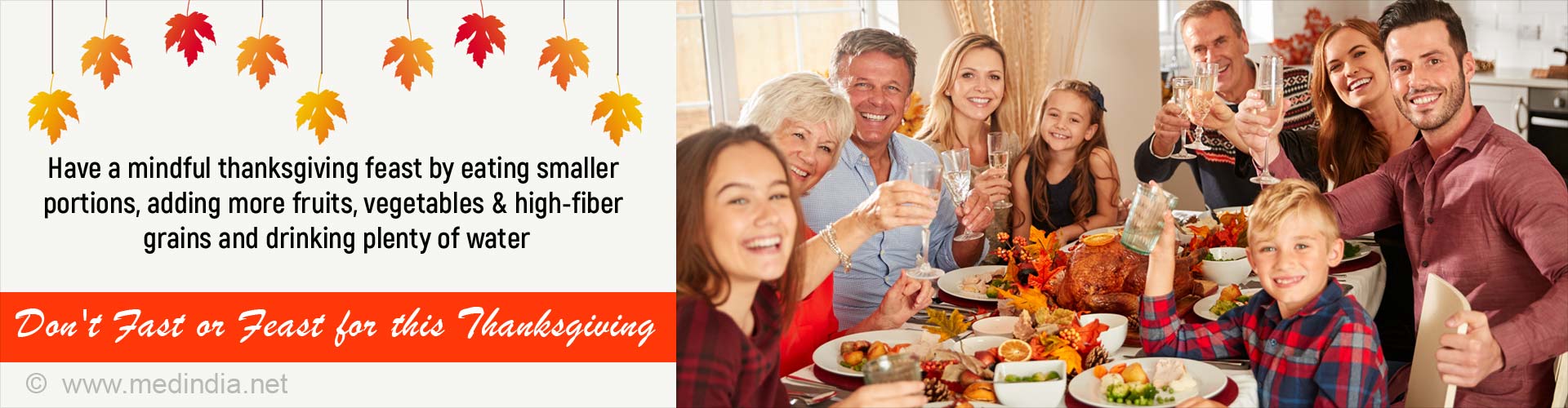 Happy Thanksgiving: Smart Tips to Eat Healthy on This Thanksgiving