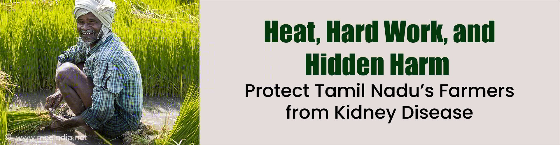 Unmasking Chronic Kidney Disease Among Tamil Nadu's Farmers