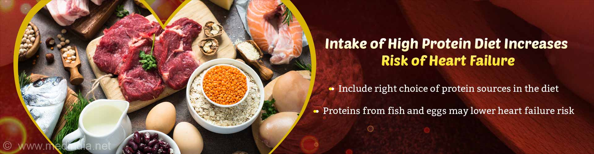High Protein Diet May Slightly Increase Heart Failure Risk