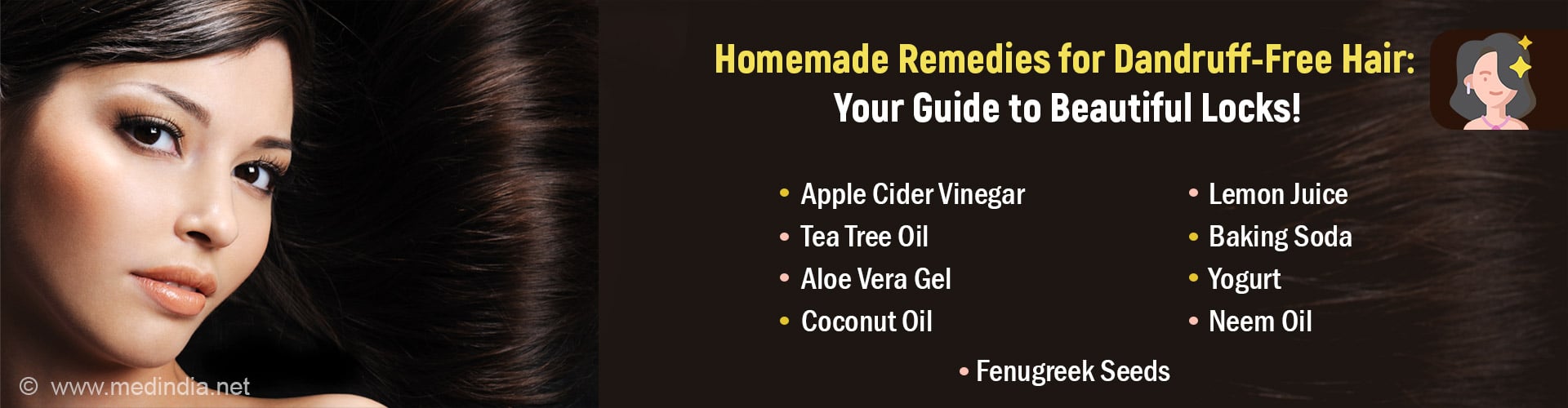 9 DIY Remedies for Dandruff-Free Hair!