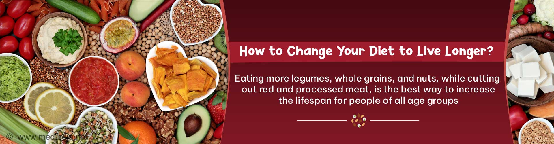 Live Longer by Making Changes to Your Daily Diet Live Longer by Making Changes to Your Daily Diet