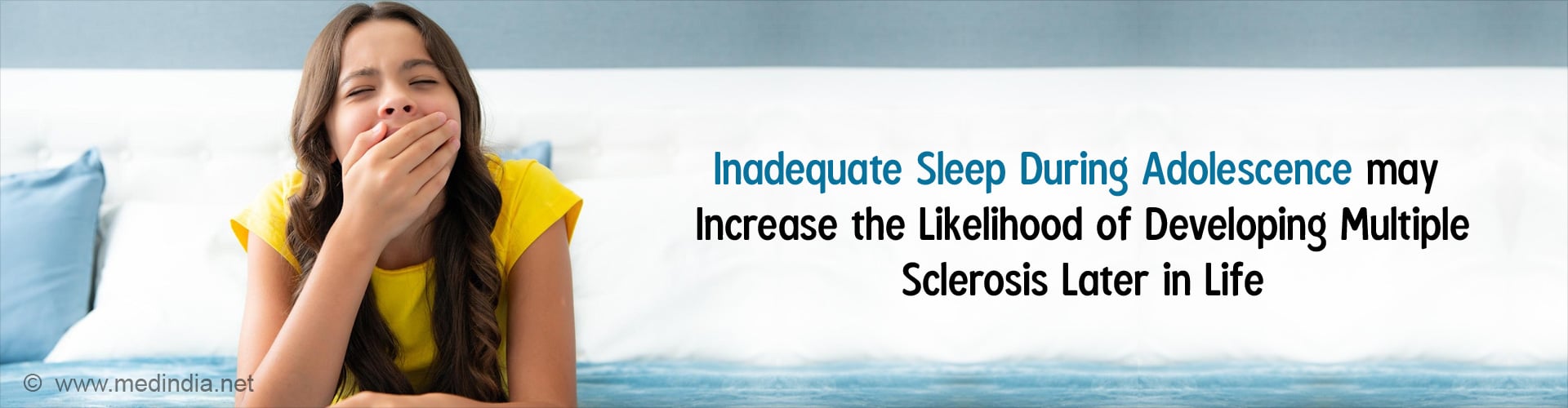 Less Sleep During Teens Increases Risk of Multiple Sclerosis Less Sleep During Teens Increases Risk of Multiple Sclerosis