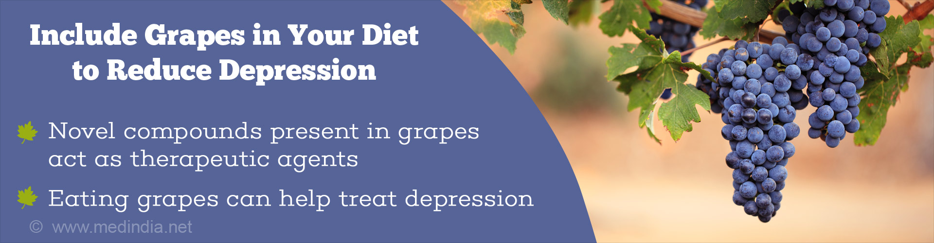 Eat Grapes to Keep Depression at Bay