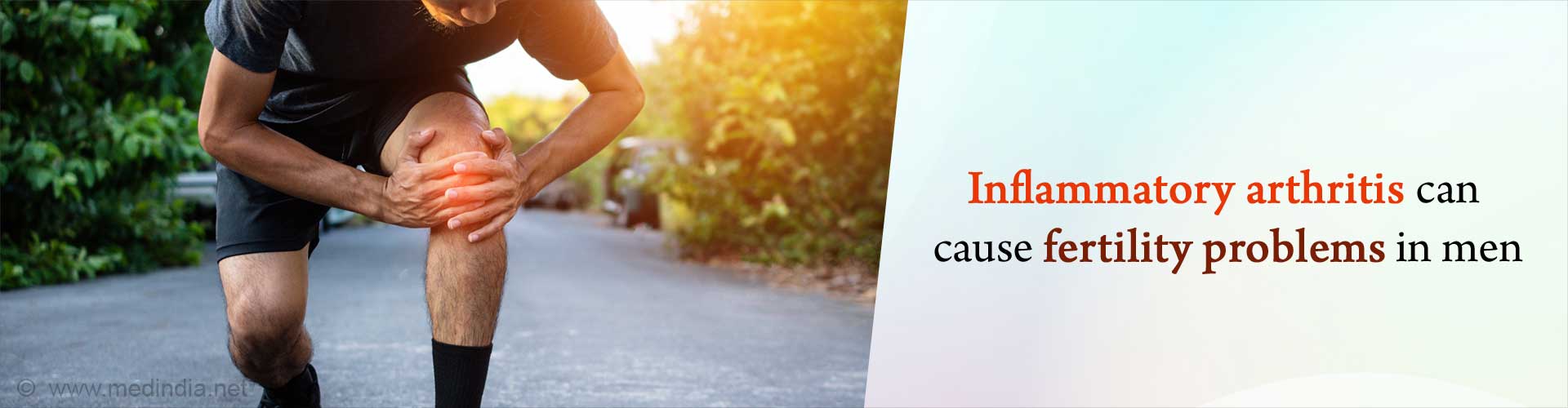 Inflammatory Arthritis During Reproductive Age Could Impair Male Fertility Inflammatory Arthritis During Reproductive Age Could Impair Male Fertility