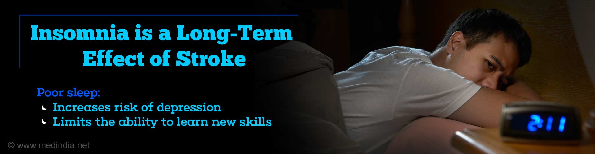 Insomnia â€“ The New Found Side-effect of Stroke