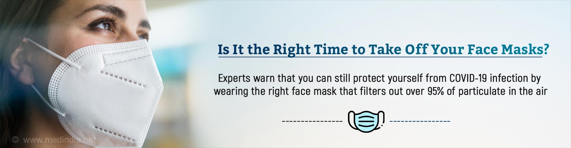 Wearing Mask in An Unmasked Crowd Can Still Protects You From COVID-19