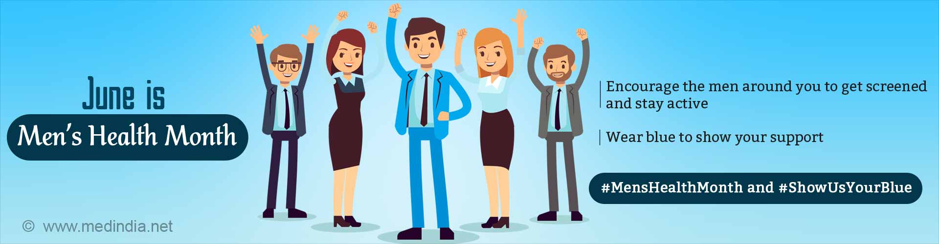 Men’s Health Month is June 2018 – Awareness, Prevention, Education, Family