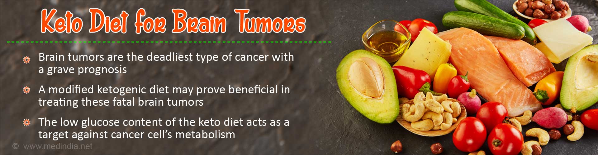 Brain Tumors may be Treated With Ketogenic Diet