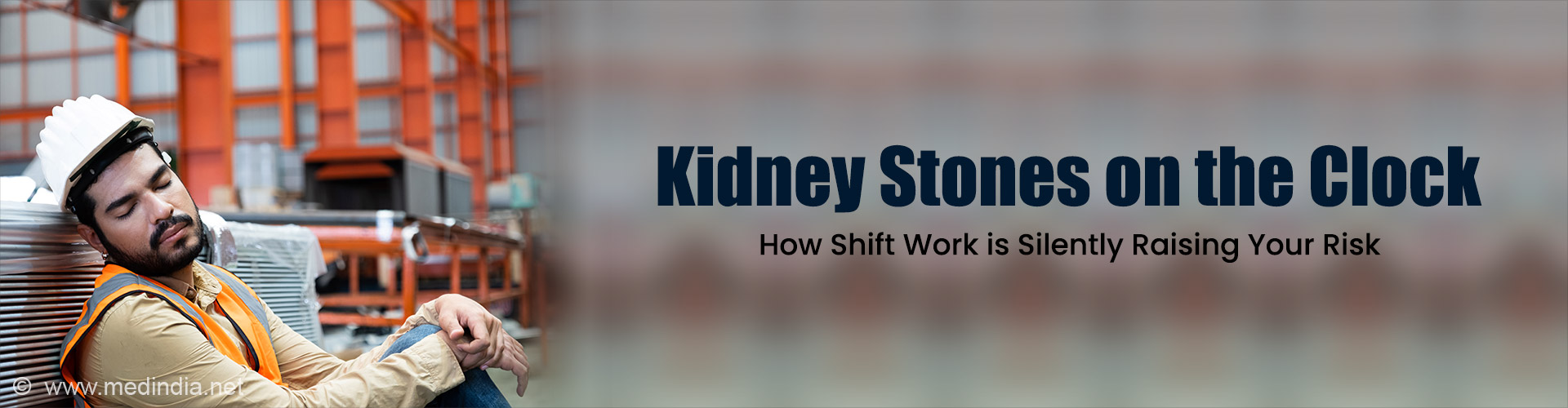 Kidney Stone Risk Spikes for Those Working Night Shifts and Odd Hours