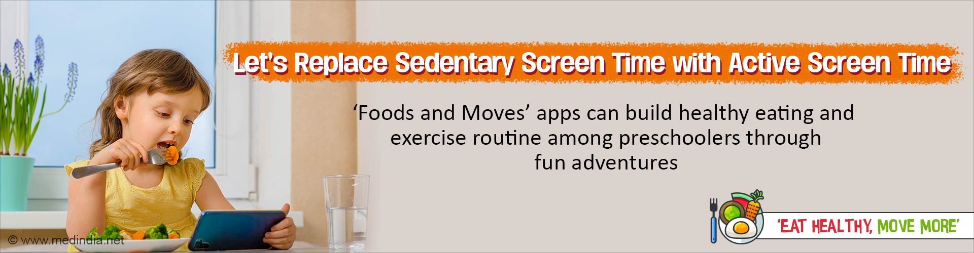 Innovative Kid's App to Make Healthy Eating and Exercise a Habit