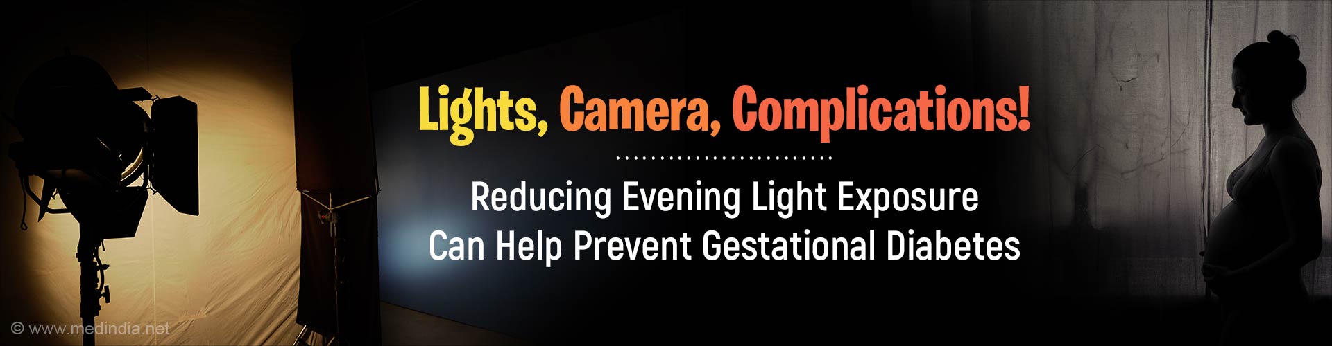 Dim Evening Lights to Decrease Gestational Diabetes Risk