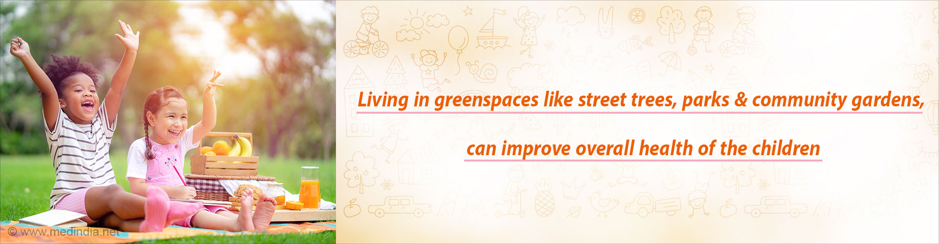 Exposure to Greenspaces Promotes Early Childhood Development