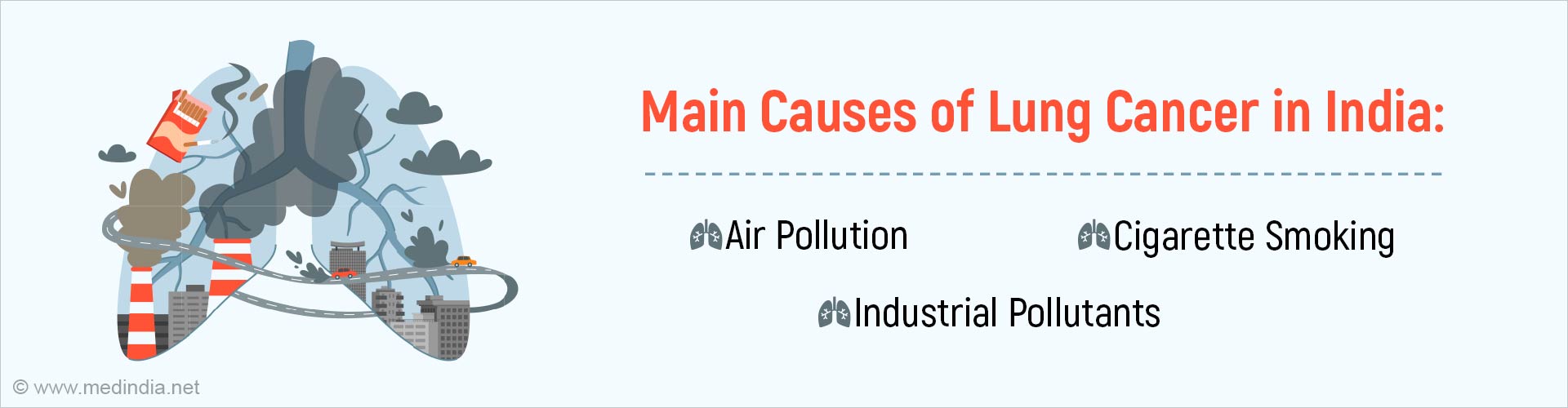 Air Pollution is the Main Contributor to Lung Cancer
