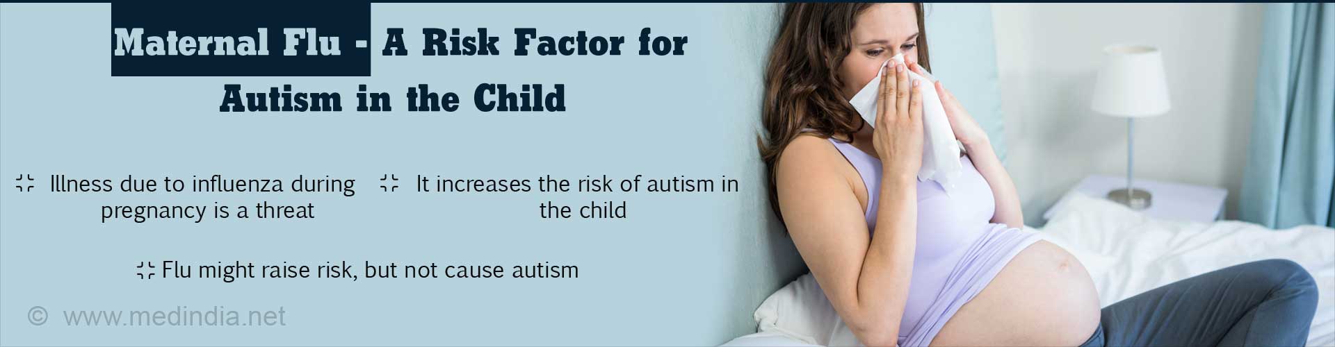 Autism Risk in Offspring Raised by Flu During Pregnancy
