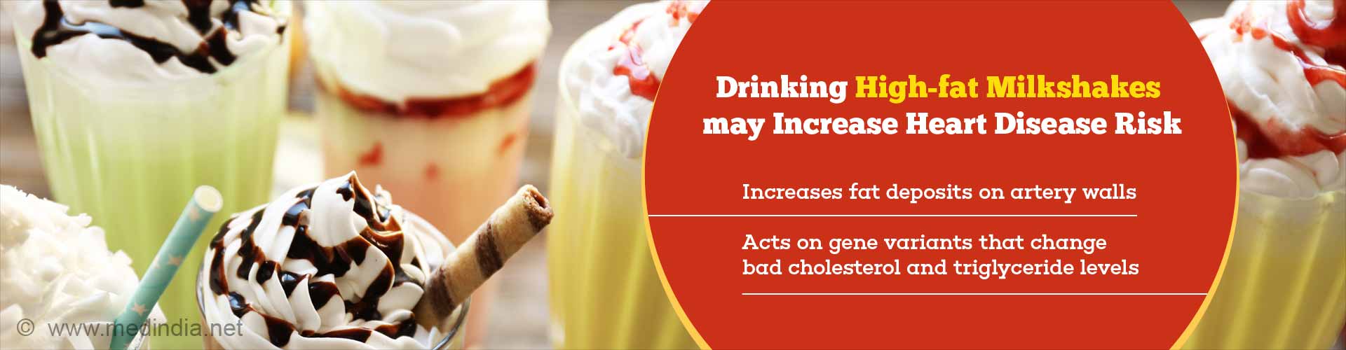 How Can a Tasty Milkshake Increase the Risk of Heart Disease?
