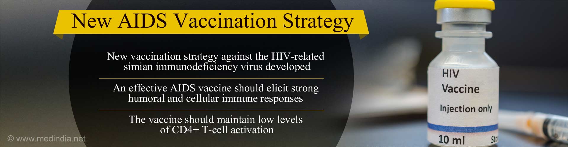 New Strategy for Vaccination Against AIDS