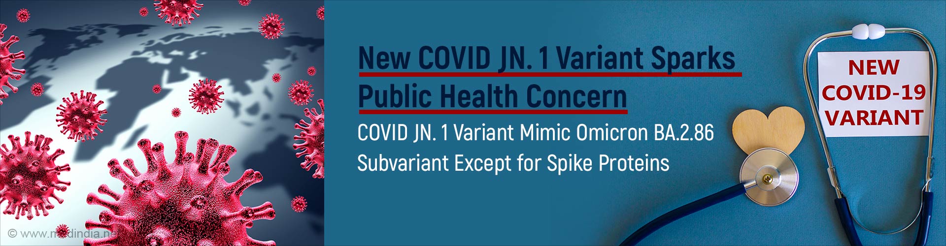 India Records First COVID-19 JN. 1 Variant in Kerala