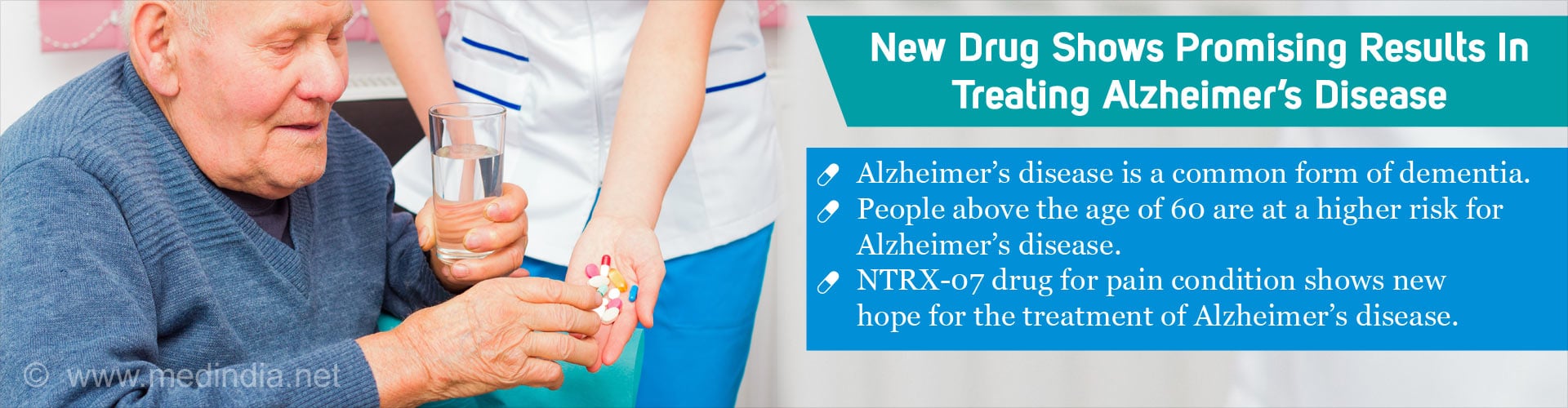 'NTRX -07‘ Drug for Pain Condition Shows New Hope in Treating Alzheimer’s Disease