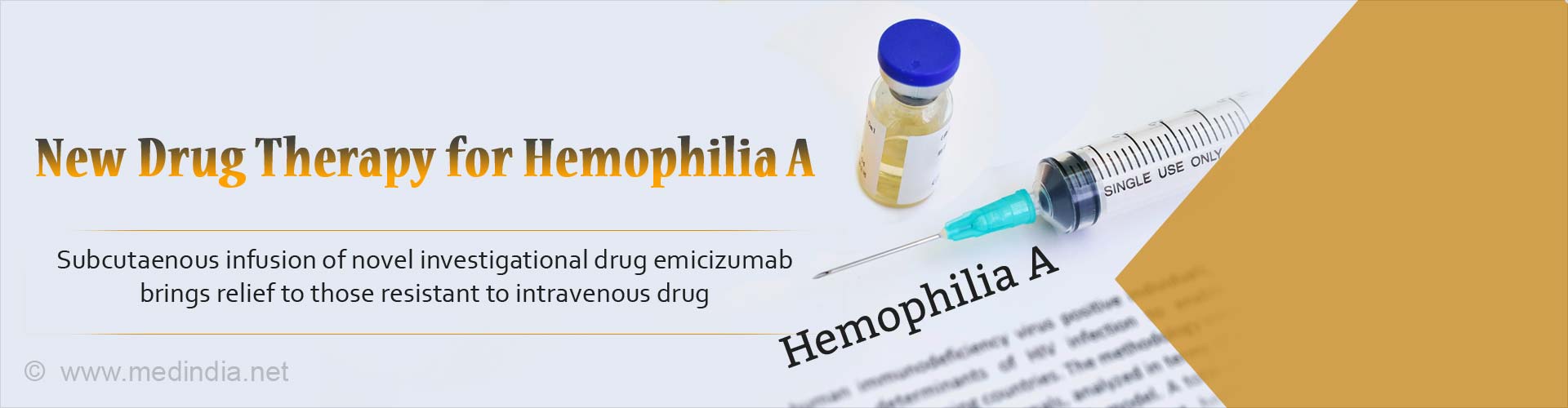 Novel Drug Brings New Hope for Hemophilia A