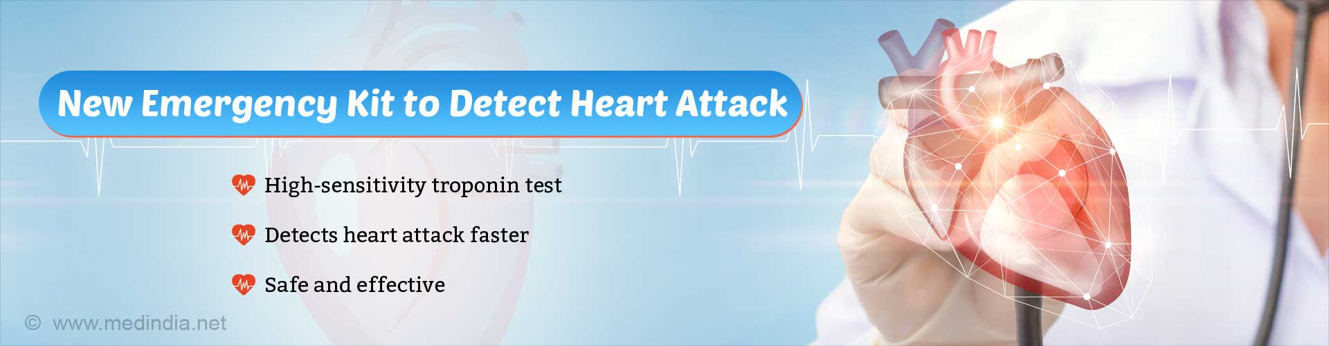 New Blood Test Helps Detect Heart Attack Much Faster