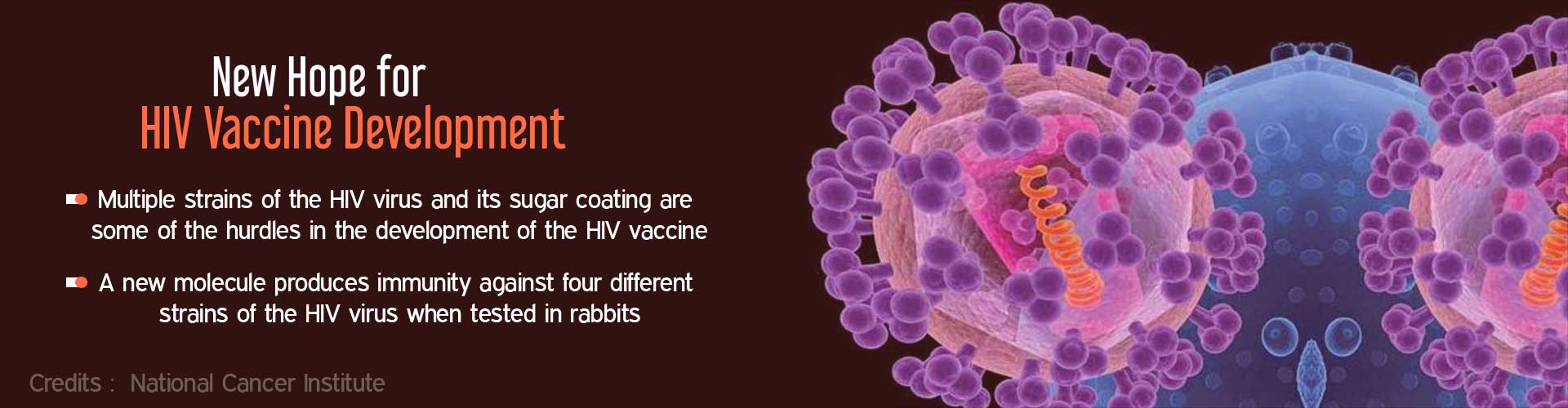 New HIV Vaccine Candidate Molecule Developed