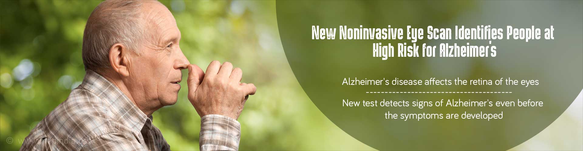 New Hope For Early Detection And Monitoring Of Alzheimer's Disease