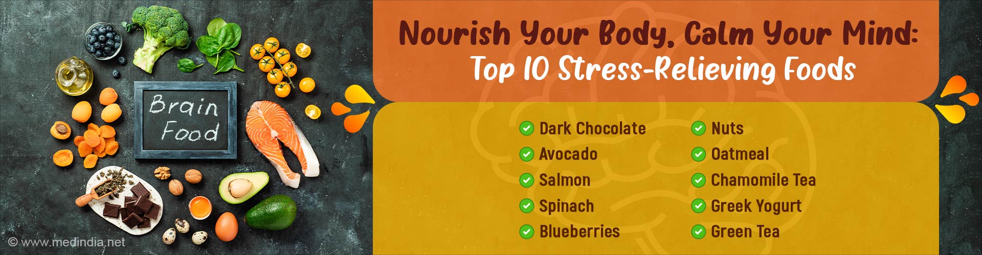 Eat Away Stress: 10 Foods for a Calmer You