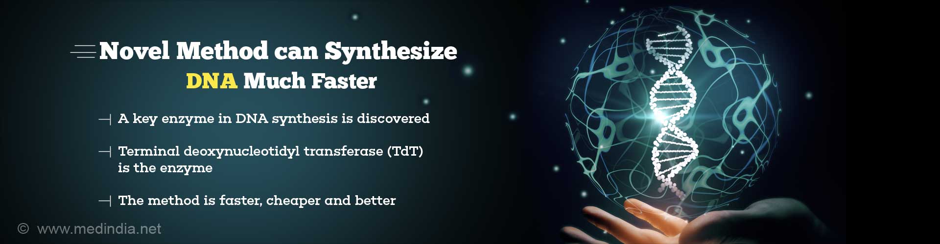 DNA Synthesis Made Faster and Cheaper