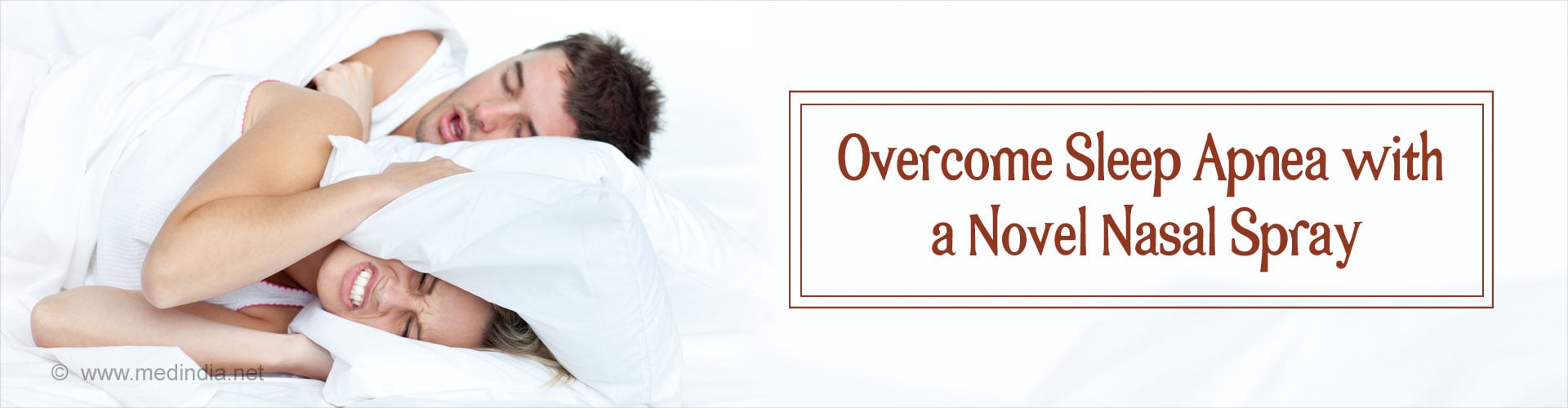 Can a Nasal Spray Help With Sleep Apnea