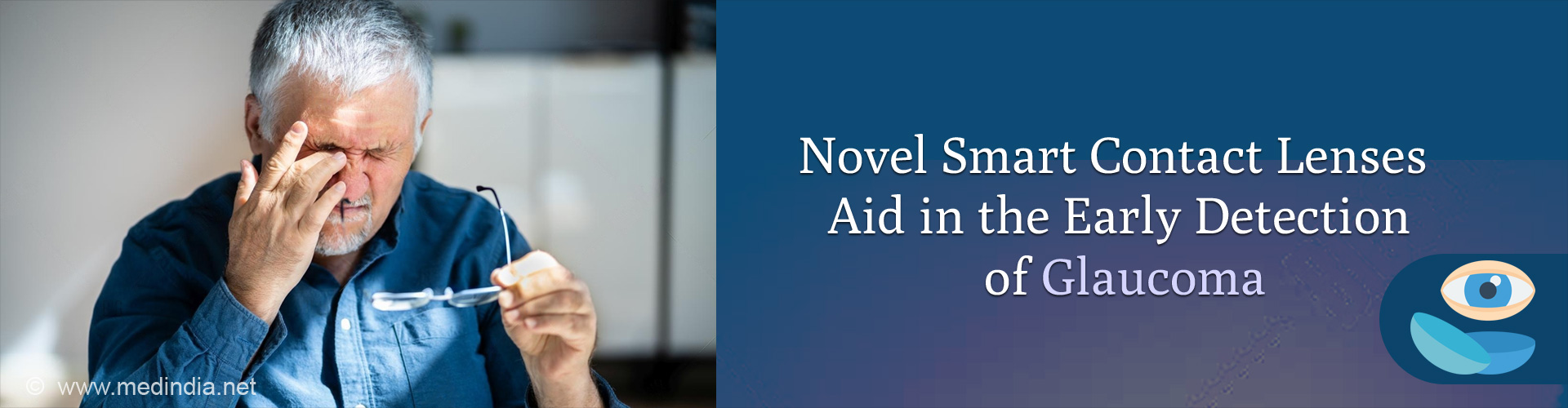 Smart Contact Lenses for Diagnosis and Management