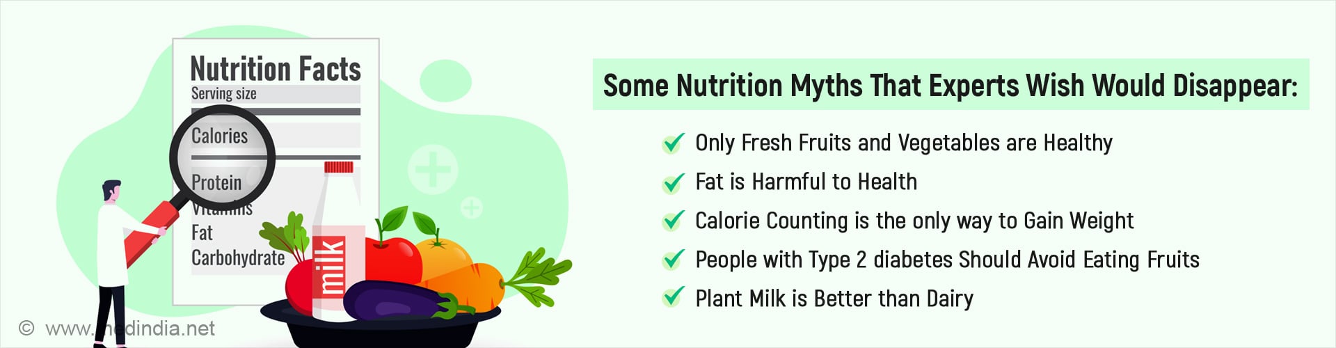 Top 5 Nutrition Myths Debunked