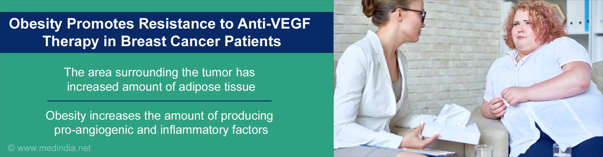 Obesity Affects Anti-VEGF Therapy in Breast Cancer Patients Obesity Affects Anti-VEGF Therapy in Breast Cancer Patients