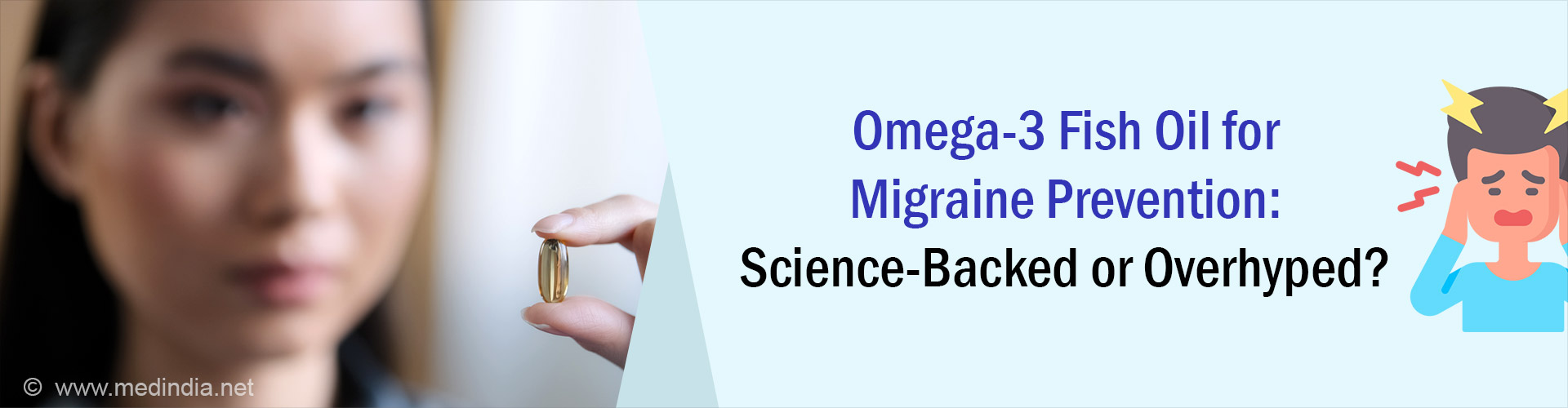 Can Omega-3 Fish Oil Be the New Migraine Solution?